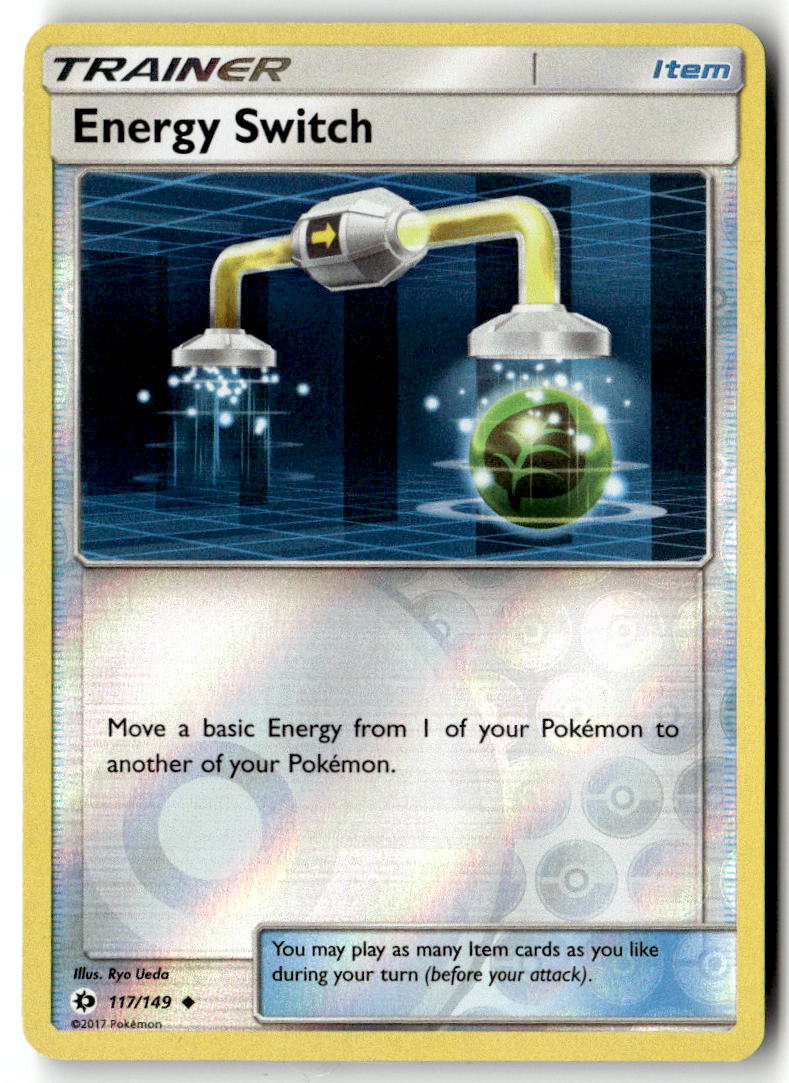 Front of Energy Switch 117/149 from SM Base Set