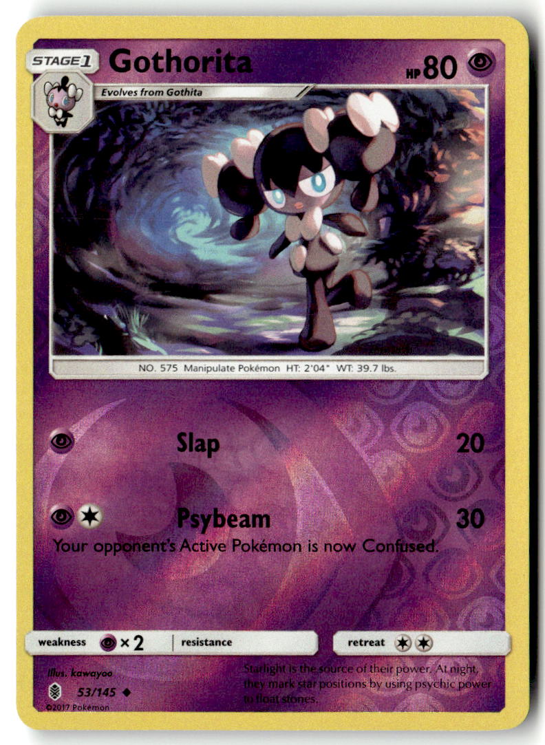 Front of Gothorita 53/145 from SM - Guardians Rising
