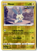 Front of Minun 090/264 from Fusion Strike