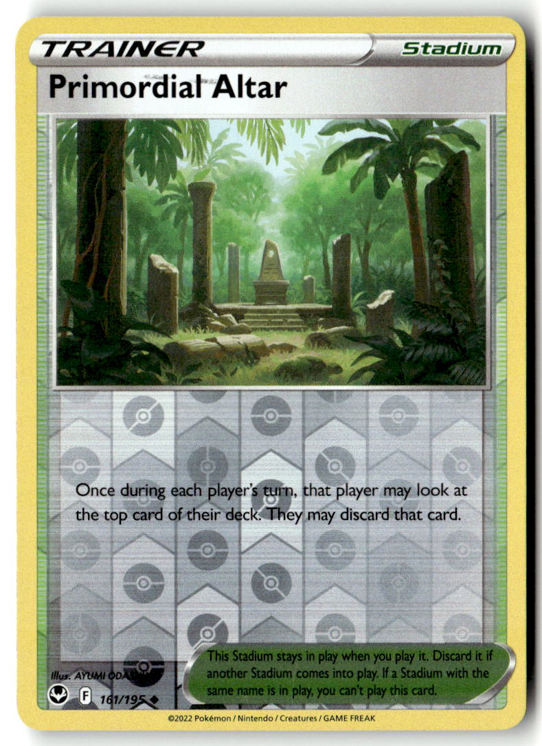 Front of Primordial Altar 161/195 from Silver Tempest