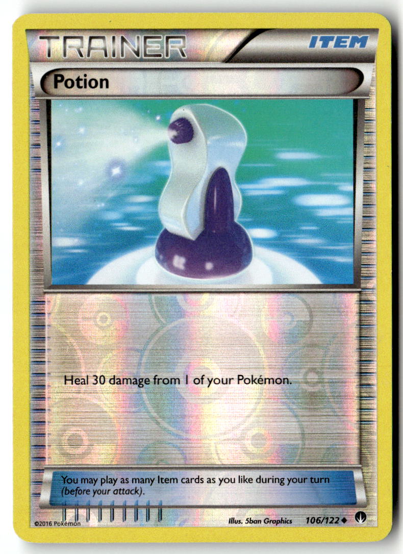 Front of Potion 106/122 from XY - BREAKpoint