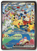 Front of Pikachu ex 149/128 from 30th Celebration