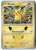 Front of Pikachu 040/128 from 30th Celebration