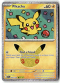 Front of Pikachu 029/128 from 30th Celebration
