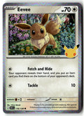 Front of Eevee 116/128 from 30th Celebration