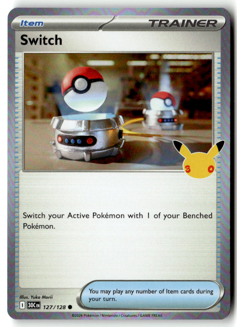 Front of Switch 127/128 from 30th Celebration