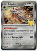 Front of Solgaleo 105/128 from 30th Celebration