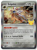 Front of Solgaleo 105/128 from 30th Celebration