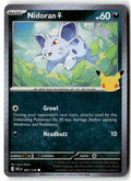Front of Nidoran F 087/128 from 30th Celebration