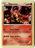 Front of Volcanion - 25/114 (Cracked Ice Holo) 025/114 from Deck Exclusives