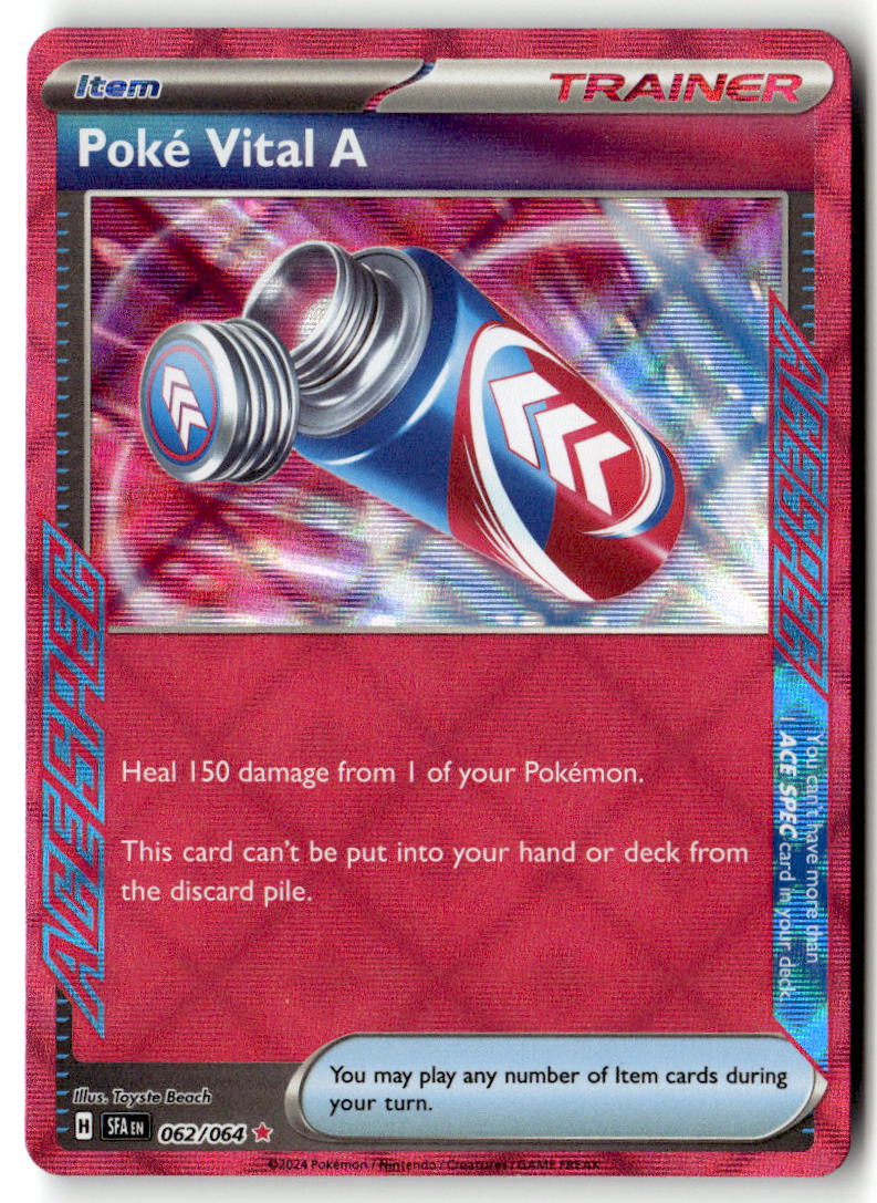 Front of Poke Vital A 062/064 from Shrouded Fable