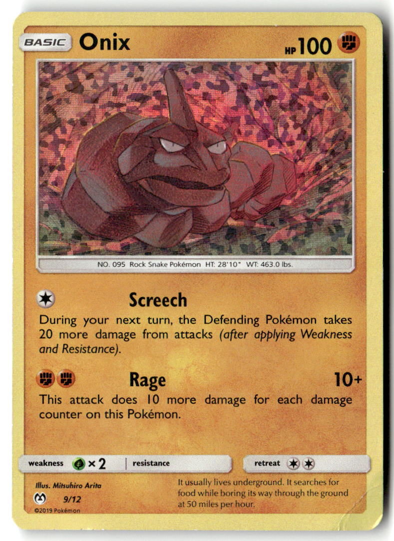 Front of Onix - 9/12 009/012 from McDonald's Promos 2019