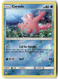 Front of Corsola 36/149 from SM Base Set