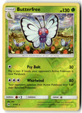 Front of Butterfree 3/149 from SM Base Set