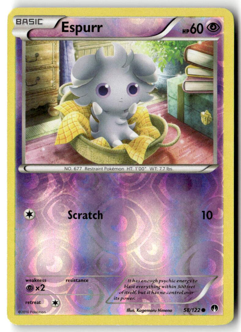 Front of Espurr 58/122 from XY - BREAKpoint