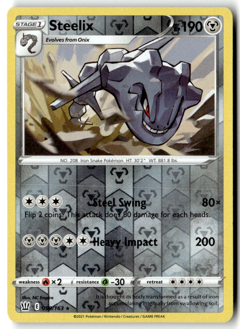 Front of Steelix 099/163 from Battle Styles