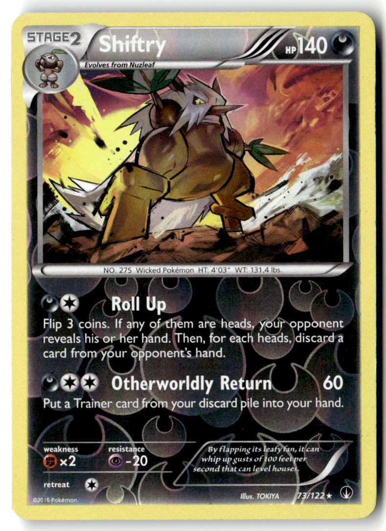 Front of Shiftry 73/122 from XY - BREAKpoint