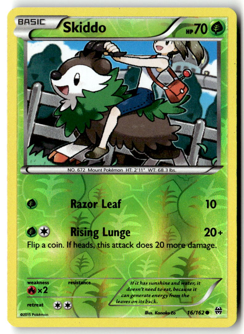 Front of Skiddo 16/162 from XY - BREAKthrough