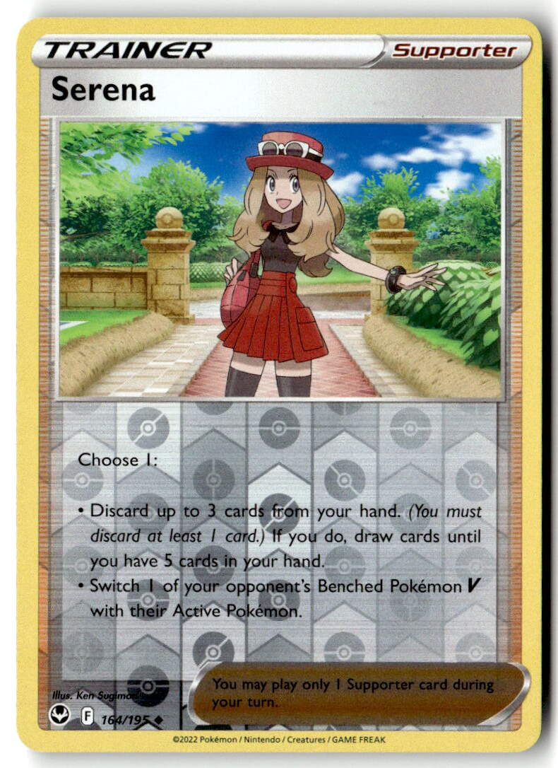 Front of Serena 164/195 from Silver Tempest