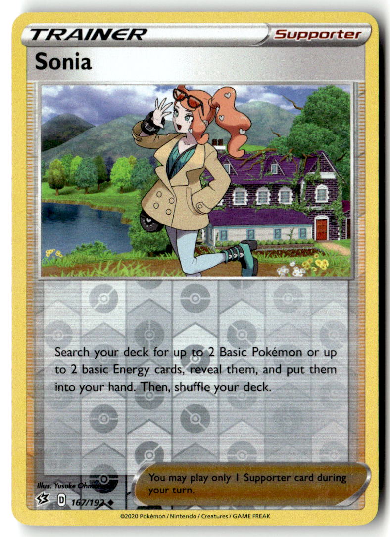 Front of Sonia 167/192 from Rebel Clash