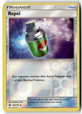 Front of Repel 130/149 from SM Base Set