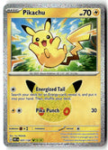 Front of Pikachu 037/128 from 30th Celebration
