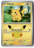 Front of Pikachu 023/128 from 30th Celebration