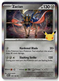 Front of Zacian 106/128 from 30th Celebration