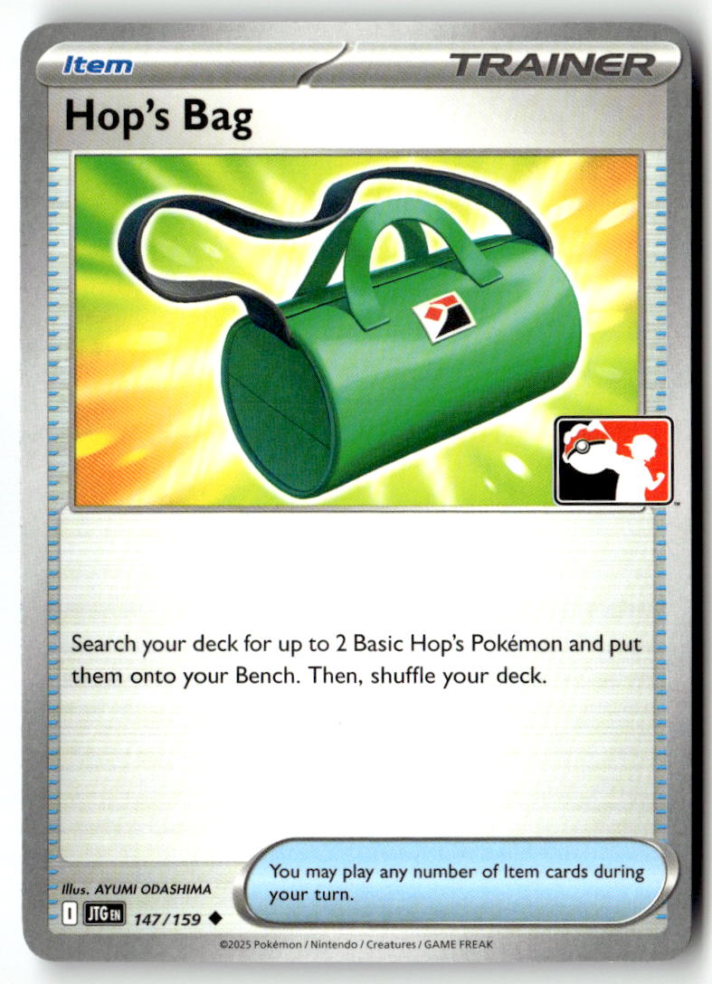 Front of Hop's Bag 147/159 from Prize Pack Series Cards