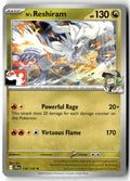 Front of N's Reshiram 116/159 from Prize Pack Series Cards