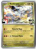 Front of N's Reshiram 116/159 from Prize Pack Series Cards