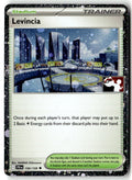 Front of Levincia - 150/159 (Cosmos Holo) 150/159 from Prize Pack Series Cards