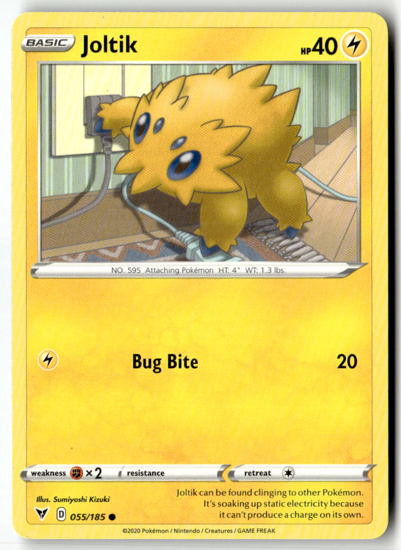 Front of Joltik 055/185 from Vivid Voltage