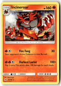 Front of Incineroar 26/149 from SM Base Set