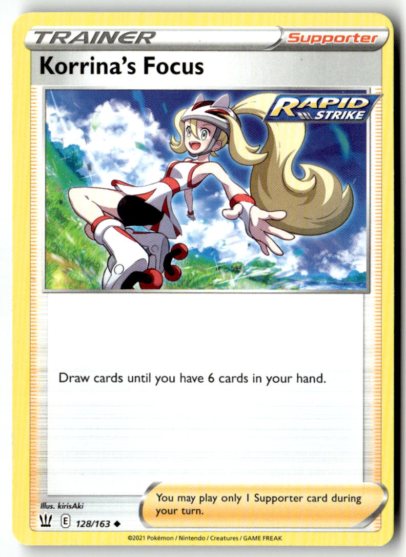 Front of Korrina's Focus 128/163 from Battle Styles
