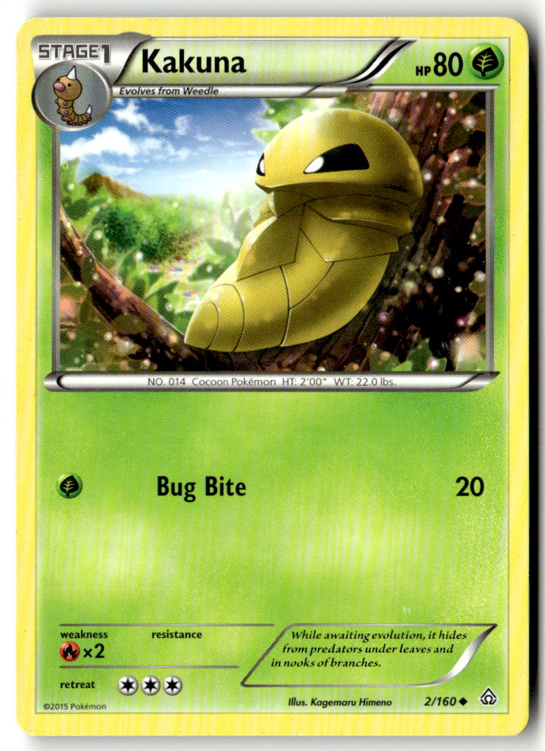 Front of Kakuna 2/160 from XY - Primal Clash
