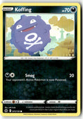 Front of Koffing 075/159 from Crown Zenith
