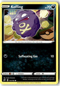 Front of Koffing 112/192 from Rebel Clash