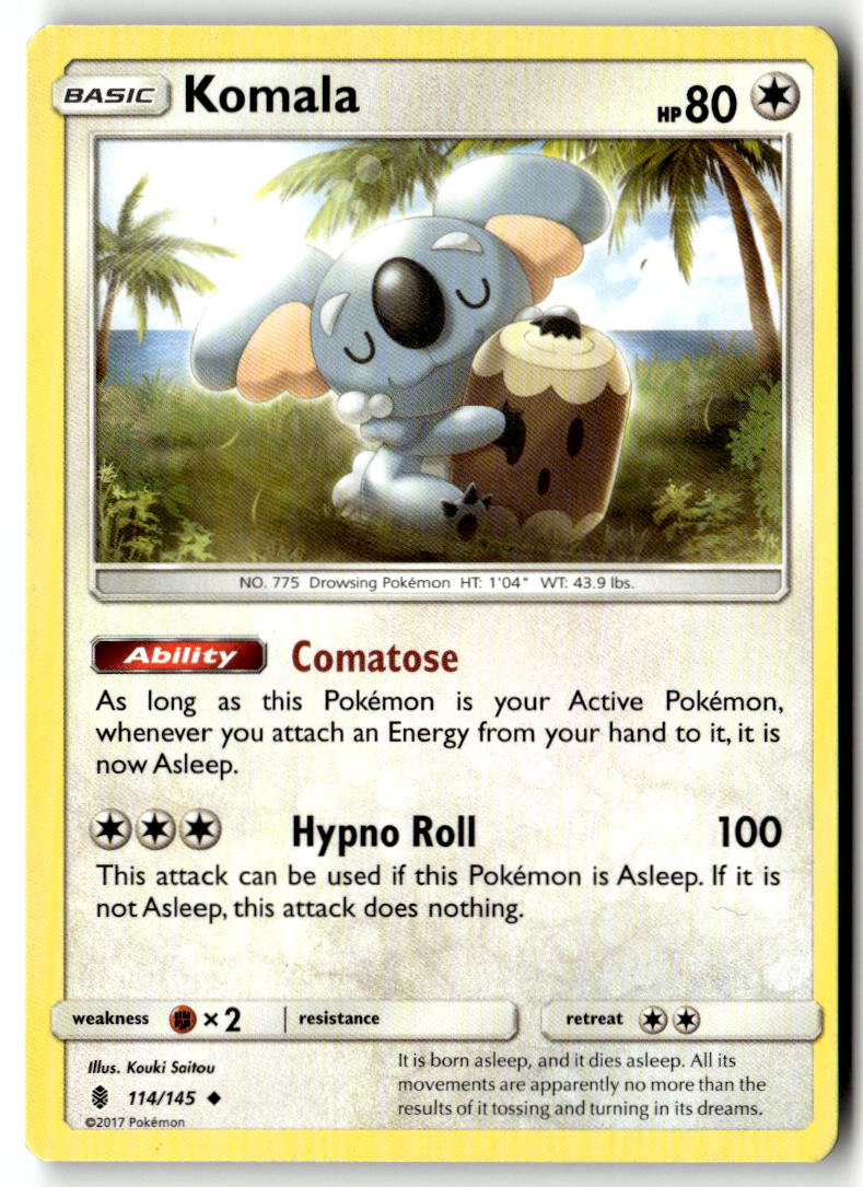 Front of Komala 114/145 from SM - Guardians Rising