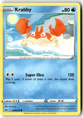 Front of Krabby (043) 043/202 from Sword & Shield Base Set