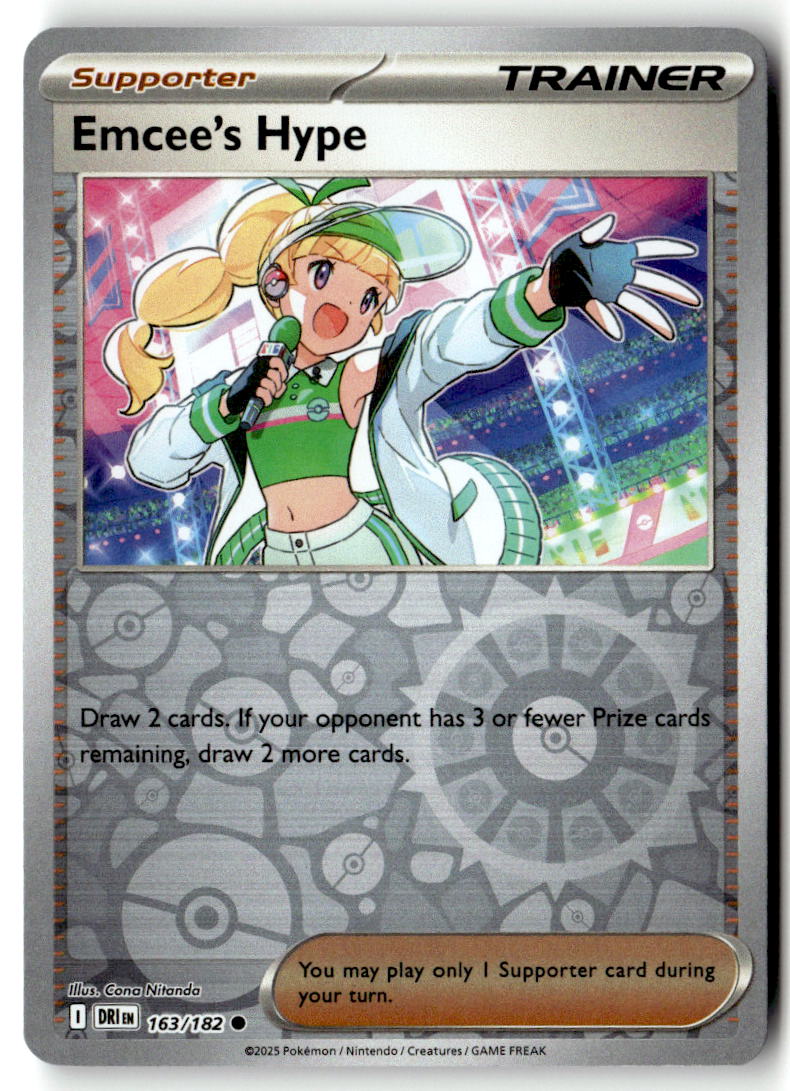 Front of Emcee's Hype 163/182 from Destined Rivals