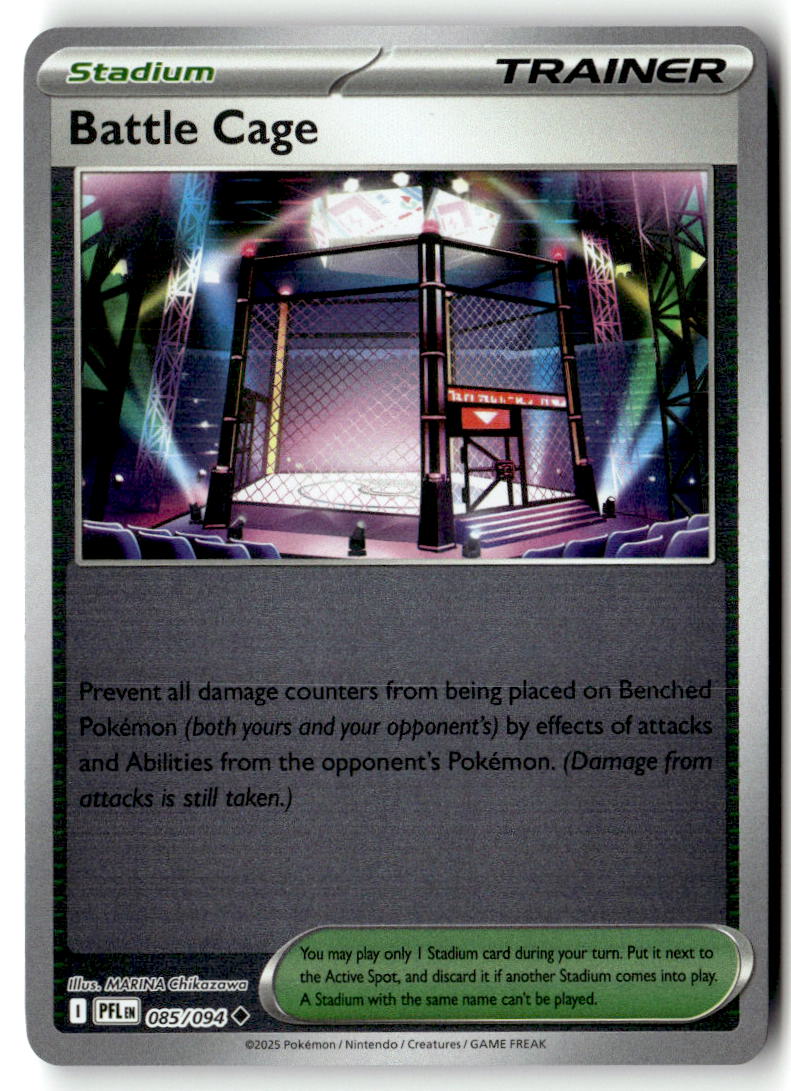 Front of Battle Cage 085/094 from Phantasmal Flames