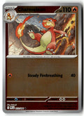 Front of Charmeleon 012/094 from Phantasmal Flames
