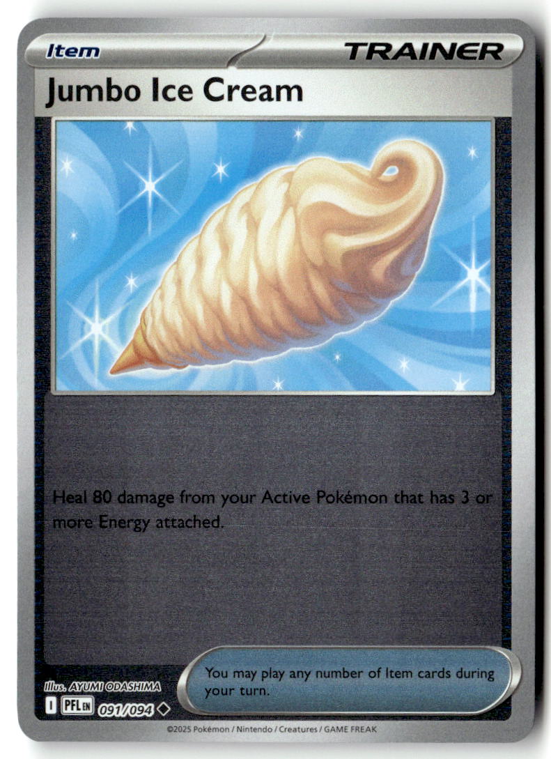 Front of Jumbo Ice Cream 091/094 from Phantasmal Flames