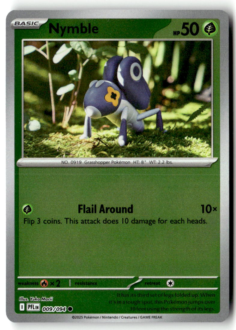 Front of Nymble 009/094 from Phantasmal Flames