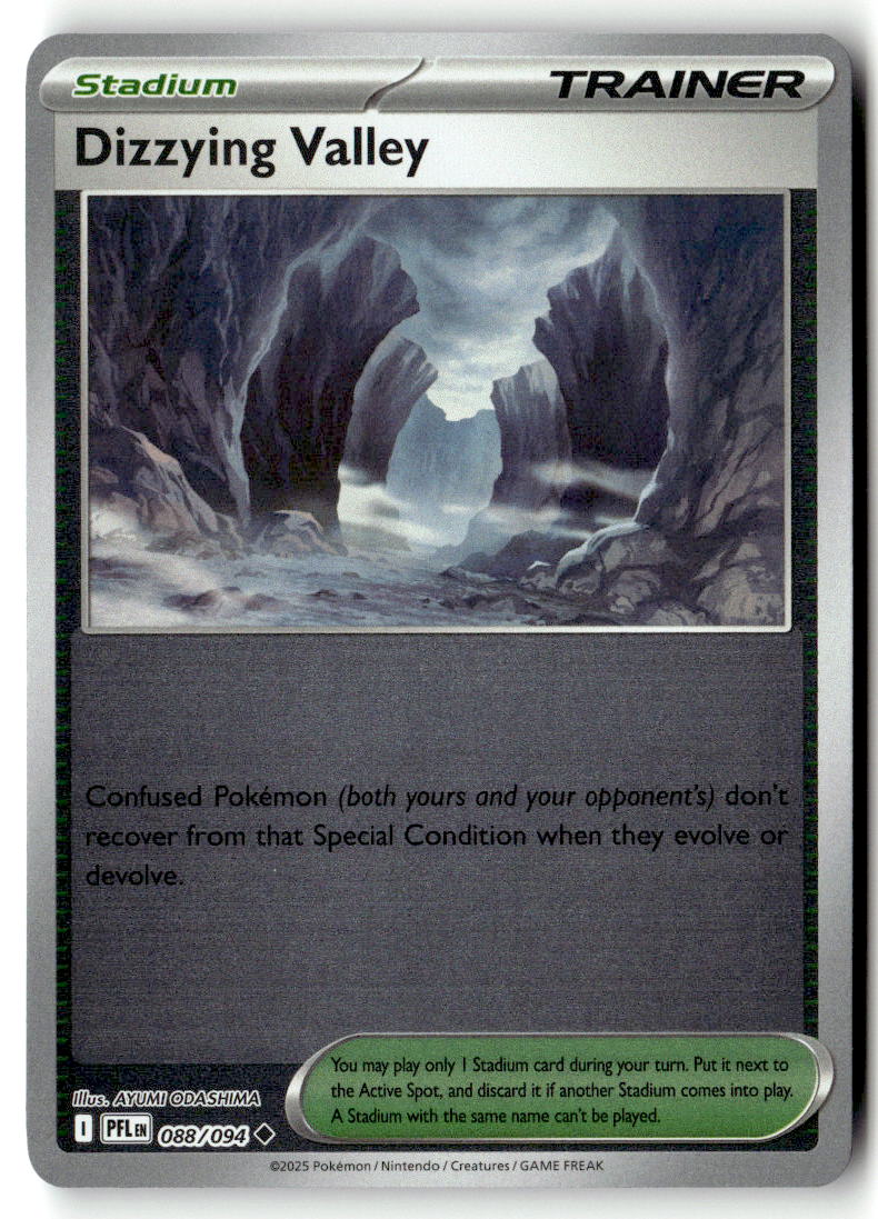 Front of Dizzying Valley 088/094 from Phantasmal Flames