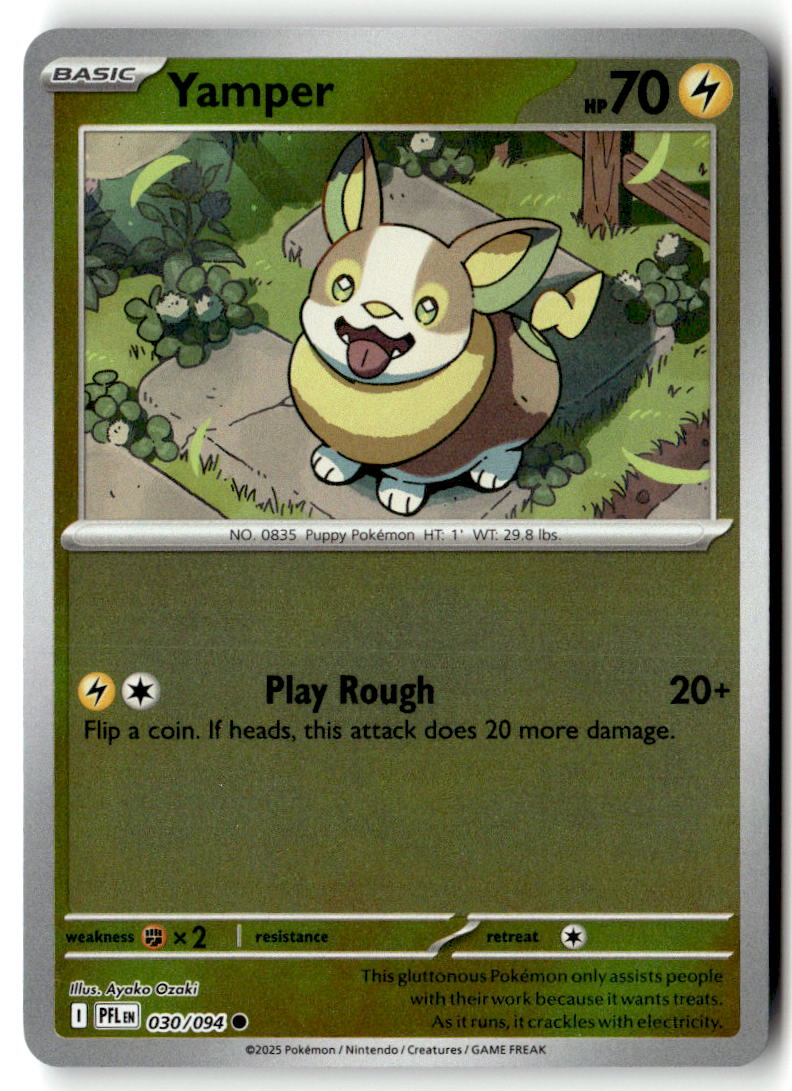 Front of Yamper 030/094 from Phantasmal Flames