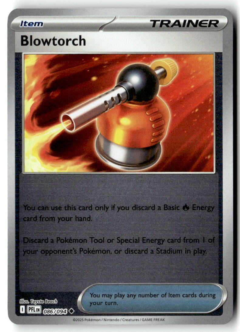 Front of Blowtorch 086/094 from Phantasmal Flames