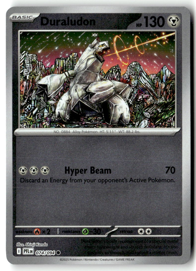 Front of Duraludon 074/094 from Phantasmal Flames