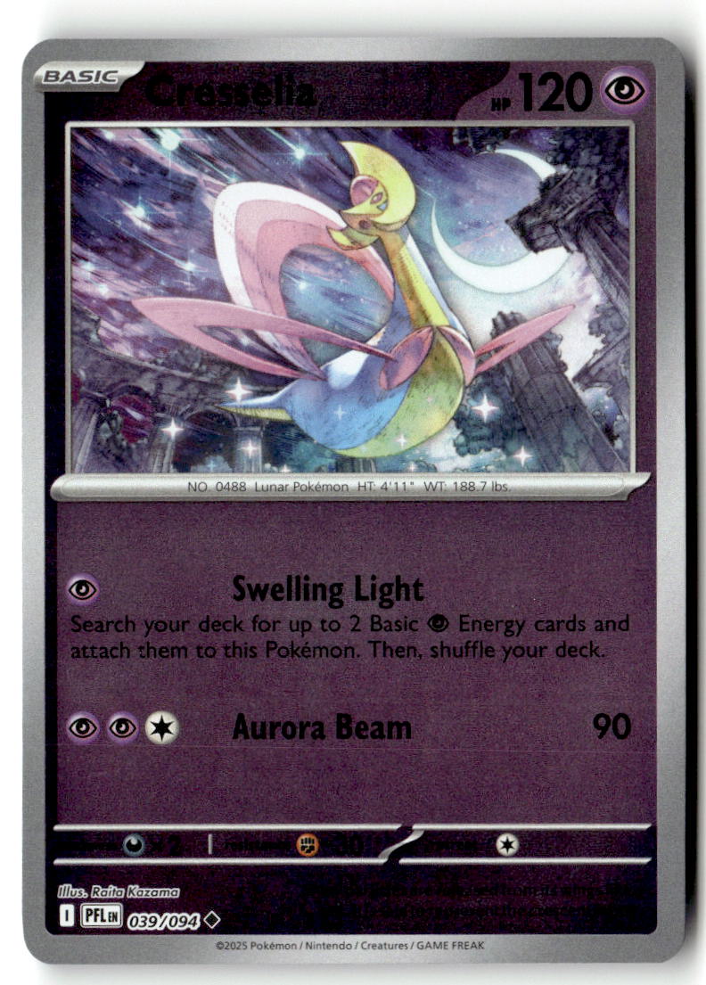 Front of Cresselia 039/094 from Phantasmal Flames